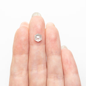 1.40ct 7.02x6.05x4.01mm Hexagon Rosecut 25457-31