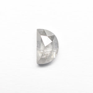 0.69ct 6.27x3.93x2.83mm Half Moon Rosecut 25458-23