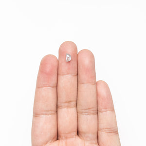 0.69ct 6.27x3.93x2.83mm Half Moon Rosecut 25458-23