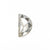 0.91ct 7.91x4.75x2.79mm Half Moon Rosecut 25458-24