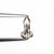 0.50ct 6.70x3.97x2.19mm Penis Rosecut 25459-11