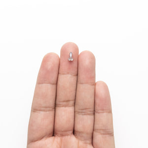 0.64ct 6.96x4.02x2.90mm Penis Rosecut 25459-14
