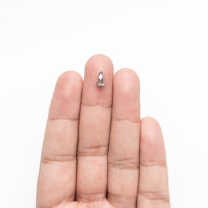 0.64ct 7.52x4.40x2.62mm Penis Rosecut 25459-15