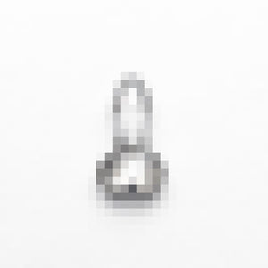 0.59ct 7.43x4.32x2.34mm Penis Rosecut 25459-16