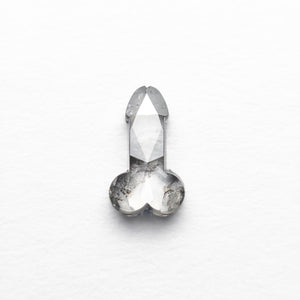 0.59ct 7.43x4.32x2.34mm Penis Rosecut 25459-16