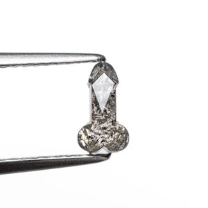 0.74ct 7.33x4.17x3.17mm Penis Rosecut 25459-17