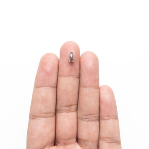 0.74ct 7.33x4.17x3.17mm Penis Rosecut 25459-17