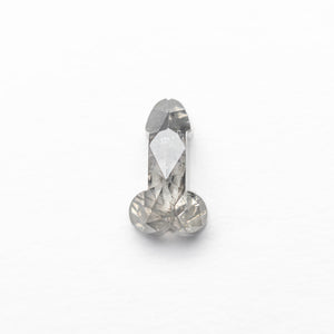 0.61ct 6.79x3.94x2.95mm Penis Rosecut 25459-19