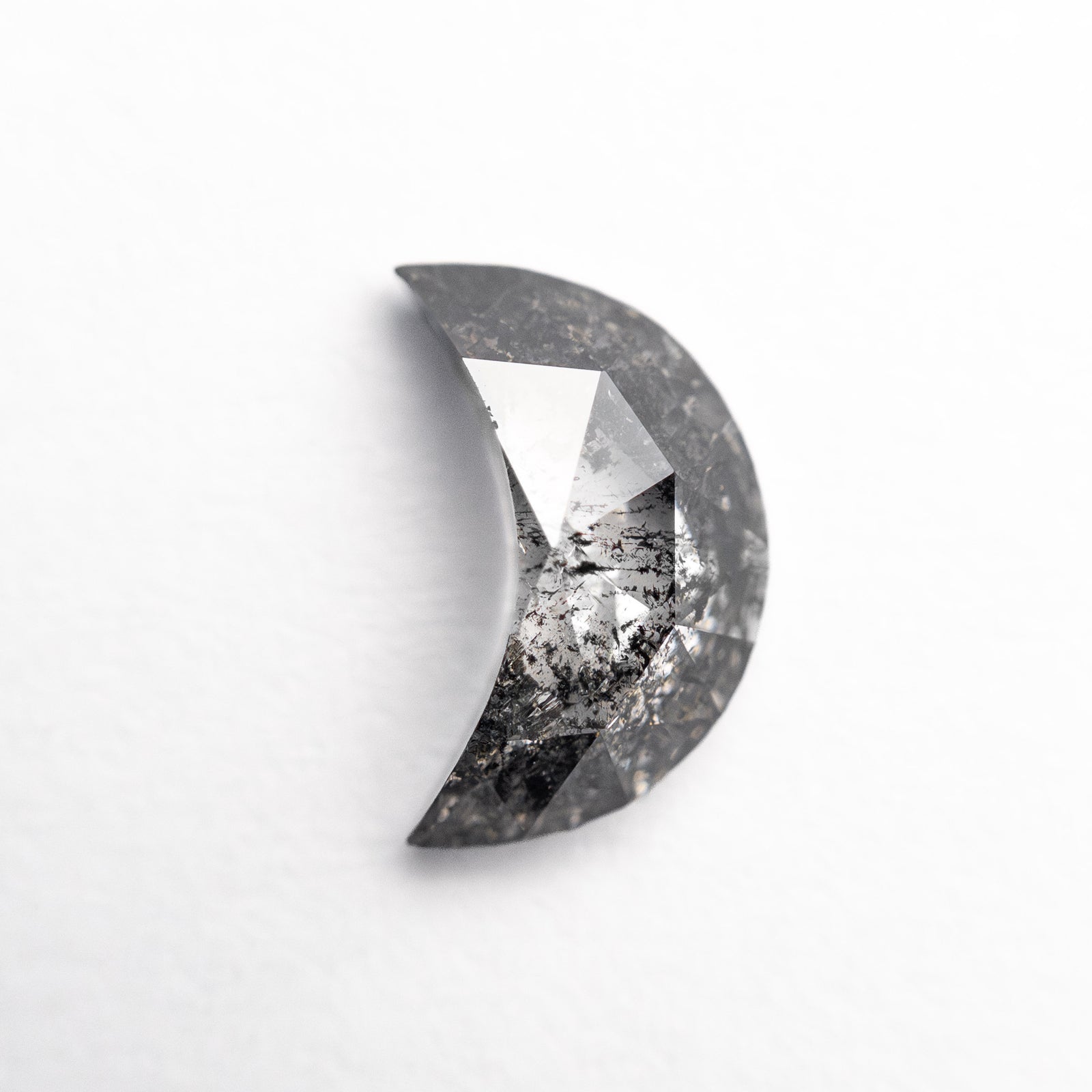 1.07ct 8.49x5.36x3.39mm Crescent Moon Rosecut 25460-04