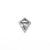 0.38ct 5.93x4.79x2.30mm Kite Rosecut 25495-05