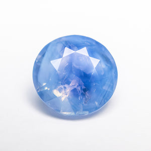 We Are Arrow | Sapphire Lotus Ring <br> 3.55ct Round Brilliant Sapphire