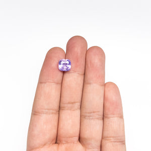 3.99ct 8.54x8.30x5.85mm Cushion Brilliant Sapphire 25548-03