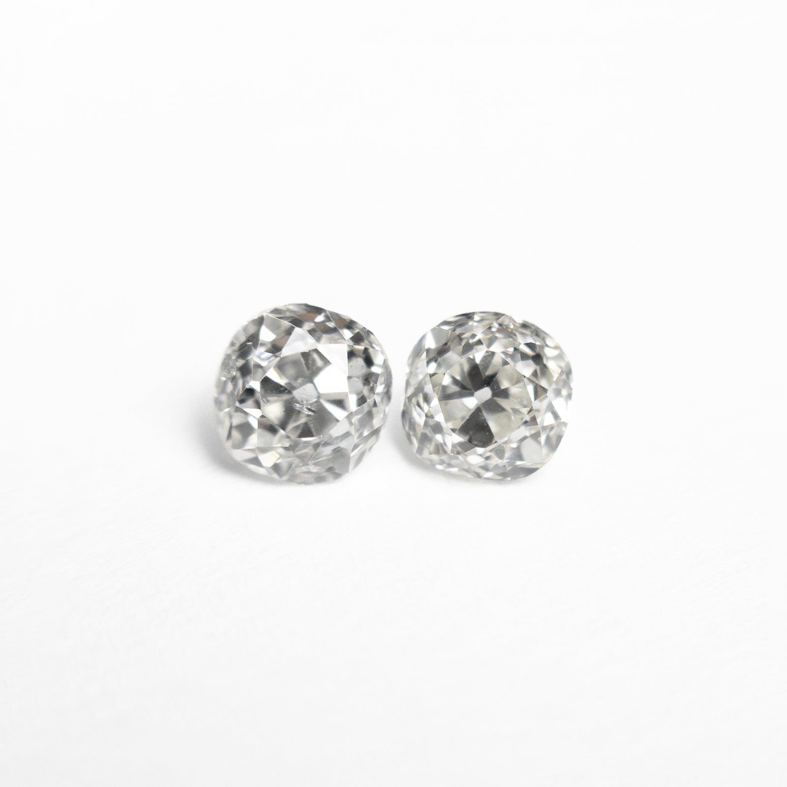 0.83cttw 2pc 4.49x4.27x3.29mm 4.32x4.00x3.20mm SI H-J Antique Old Mine Cut Matching Pair 25711-04
