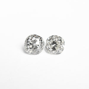 0.83cttw 2pc 4.49x4.27x3.29mm 4.32x4.00x3.20mm SI H-J Antique Old Mine Cut Matching Pair 25711-04