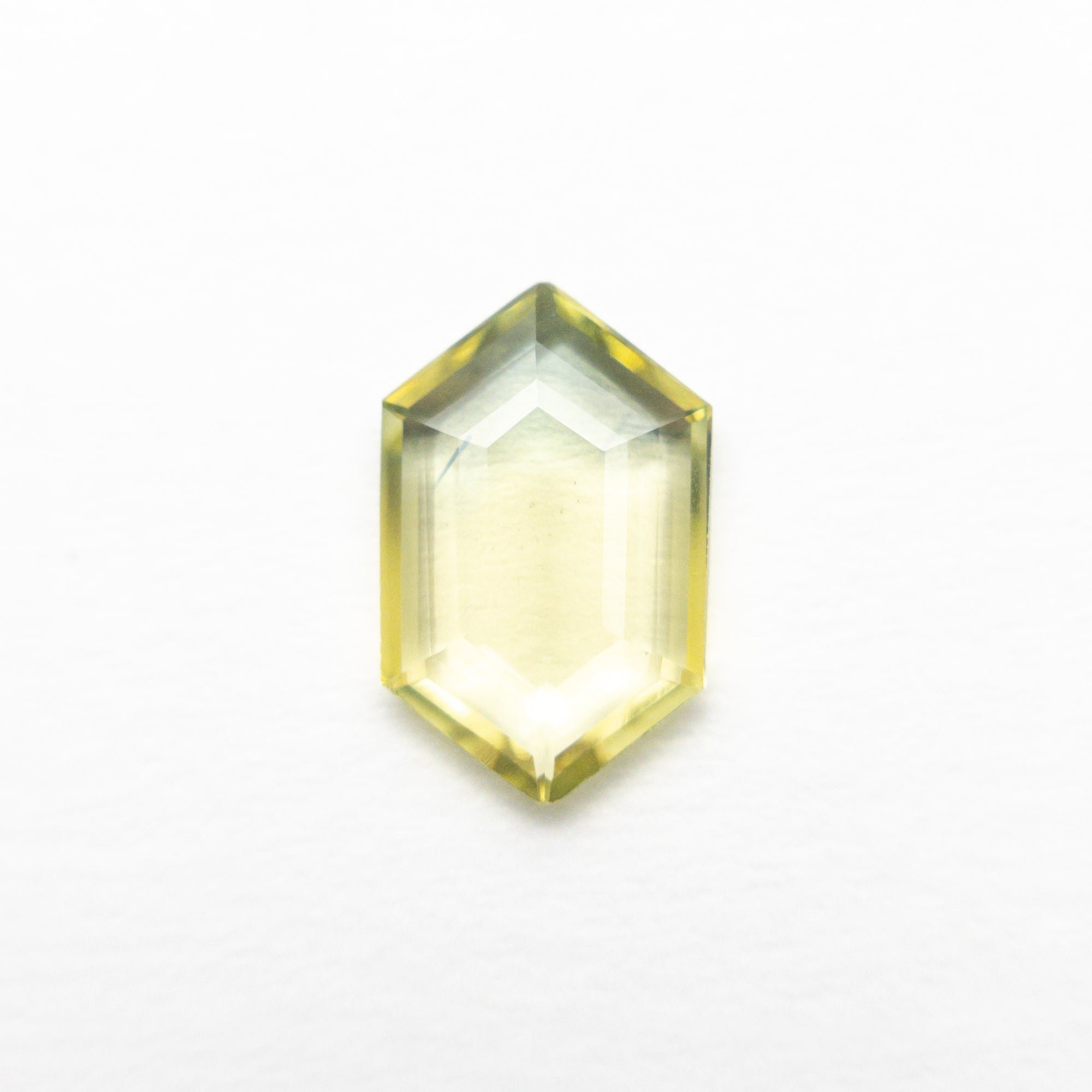 1.22ct 9.47x6.00x1.96mm Hexagon Portrait Cut Sapphire 25715-06