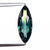 1.61ct 12.77x4.84x3.35mm Marquise Brilliant Sapphire 25732-02
