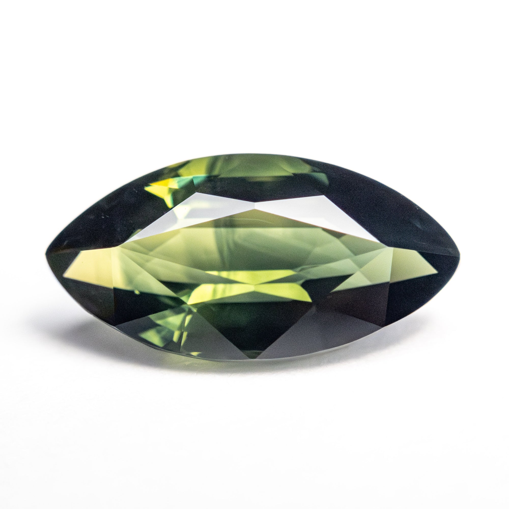 3.47ct 13.22x6.81x4.74mm Marquise Brilliant Sapphire 25734-01