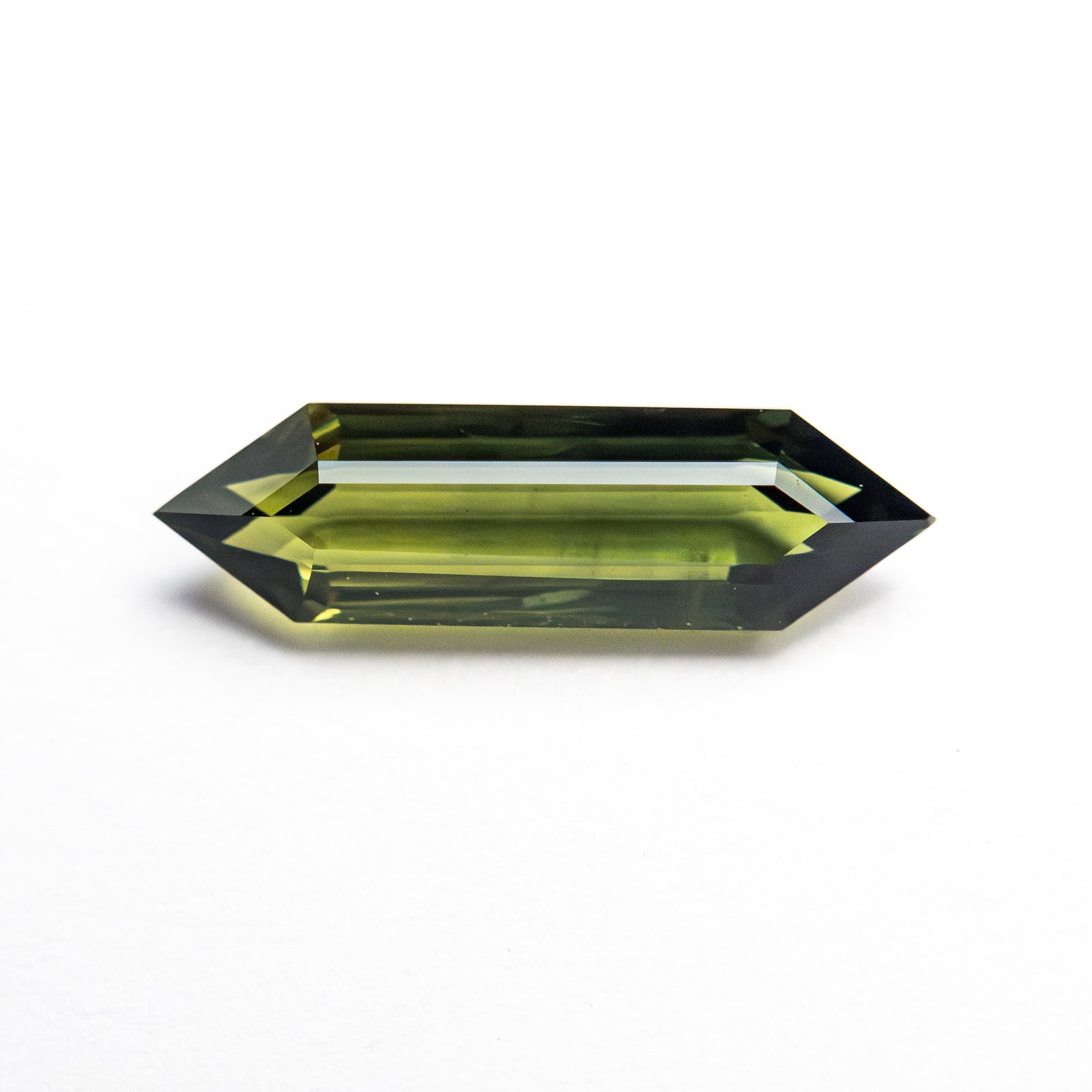 1.10ct 12.11x3.44x2.65mm Hexagon Step Cut Sapphire 25739-01