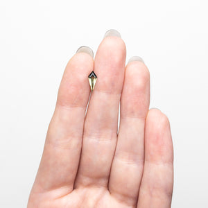 0.45ct 9.73x3.97x2.14mm Kite Step Cut Sapphire 25740-05