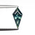 0.59ct 9.68x4.61x2.66mm Kite Step Cut Sapphire 25740-25