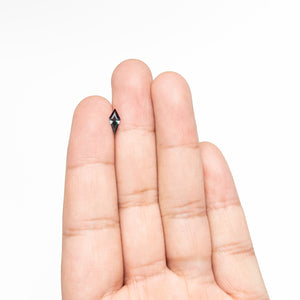 0.45ct 9.57x3.98x2.26mm Kite Step Cut Sapphire 25740-27