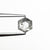 0.84ct 6.03x5.44x2.99mm Hexagon Rosecut 25806-22
