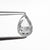 0.93ct 7.60x5.23x2.85mm Pear Double Cut 25807-29