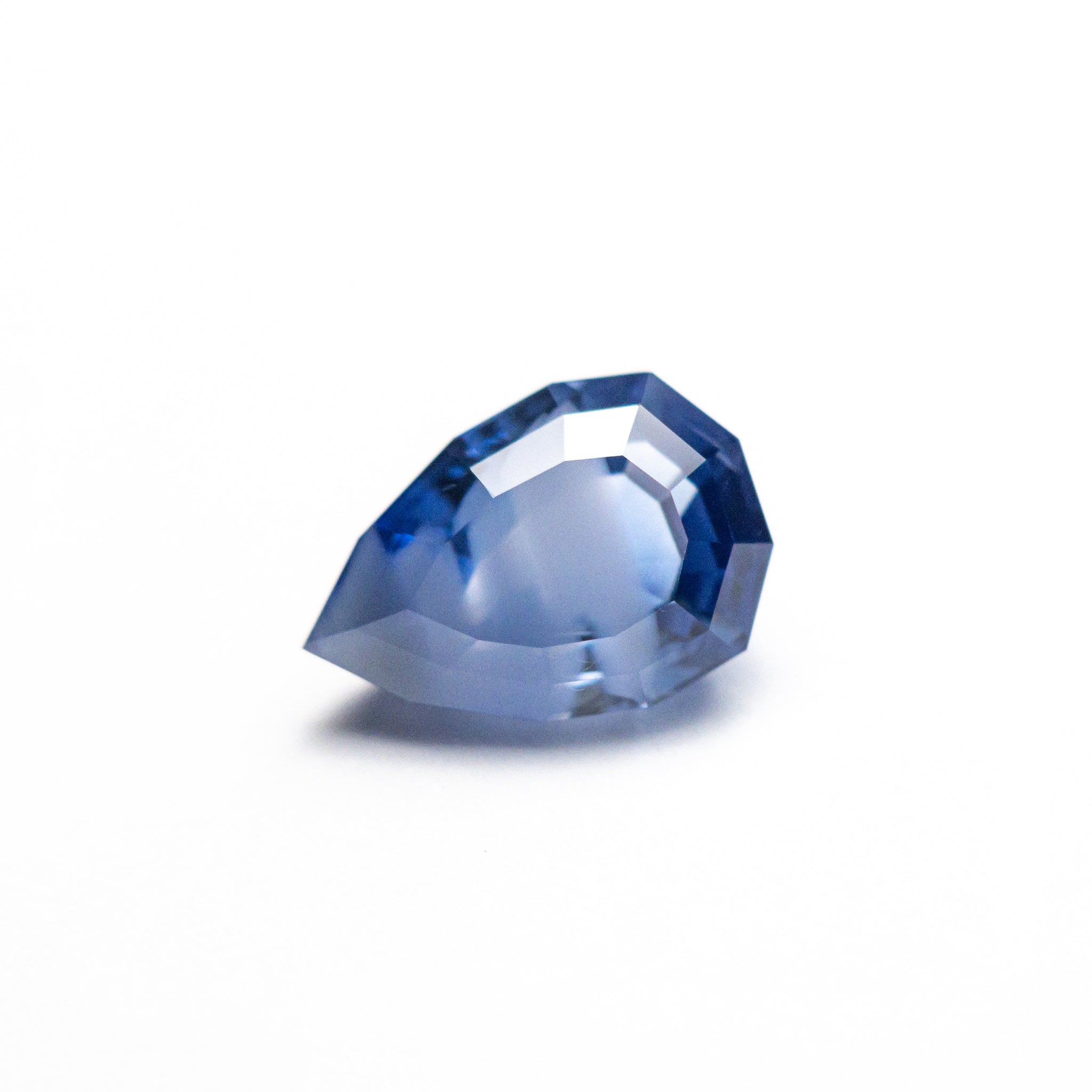2.00ct 9.01x6.34x4.36mm Geo Pear Step Cut Sapphire 25865-01