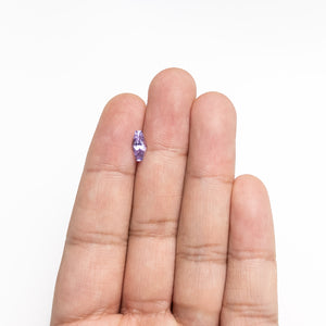 1.10ct 9.22x4.93x3.60mm Hexagon Brilliant Sapphire 25869-01