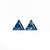 0.37ct 2pc 3.95x3.91x2.05mm 3.94x3.92x2.06mm Triangle Step Cut Matching Pair Sapphire 26132-05