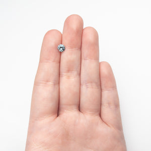 0.79ct 5.55x5.53x3.55mm Round Brilliant Sapphire 26134-25