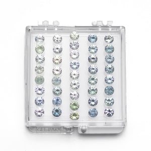 OFFLINE PARCEL 23.40cttw 41pc Round Brilliant Sapphire Parcel 26140-01