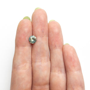 1.28ct 6.55x6.51x4.12mm Round Brilliant Sapphire 26143-01