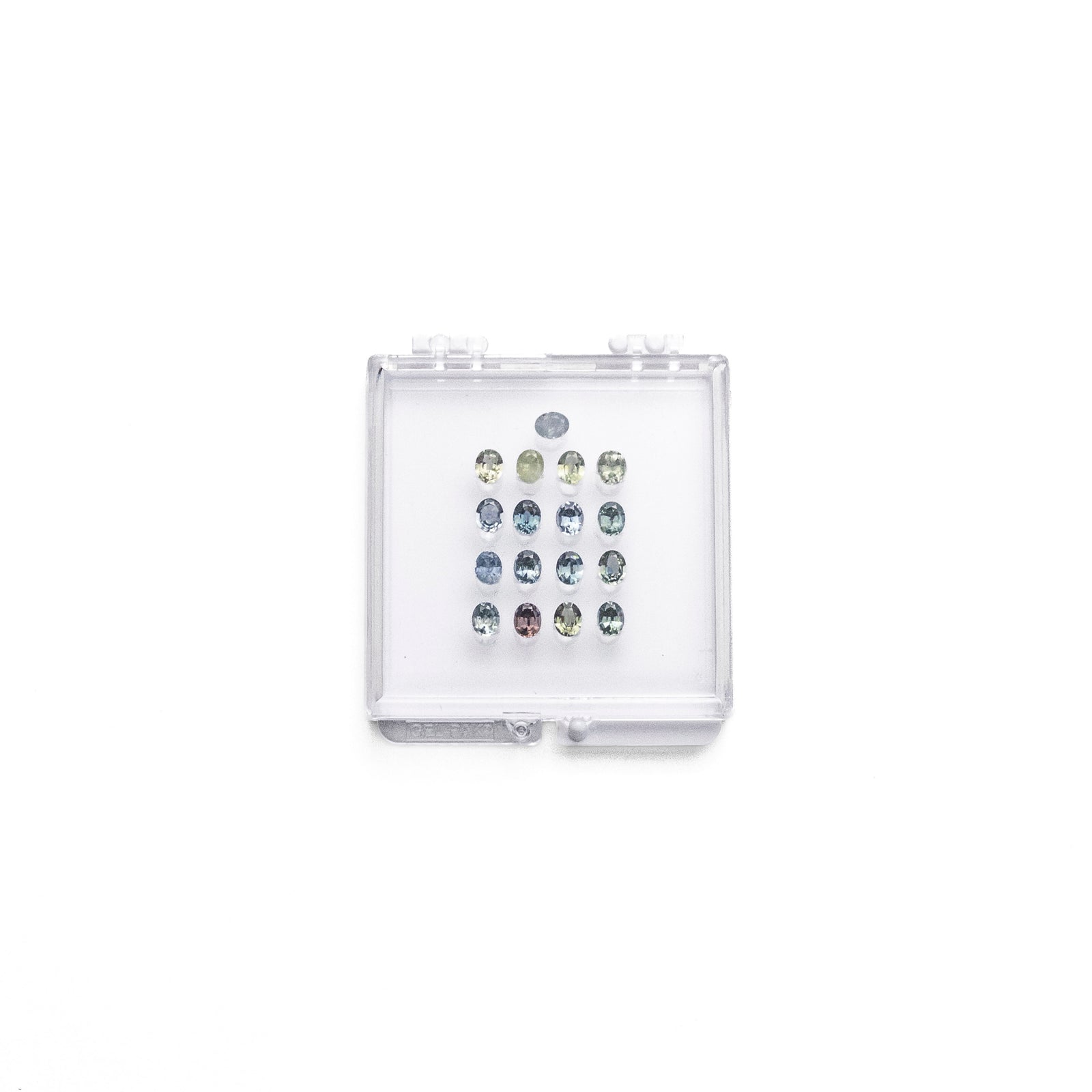 OFFLINE PARCEL 7.37cttw 17pc Oval Brilliant Sapphire Parcel 26152-01