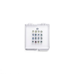 OFFLINE PARCEL 7.37cttw 17pc Oval Brilliant Sapphire Parcel 26152-01