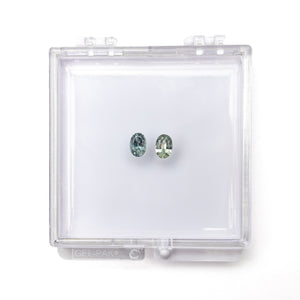 OFFLINE PARCEL 3.14cttw 2pc 6.5x4.5mm Oval Brilliant Sapphire Parcel 26155-02
