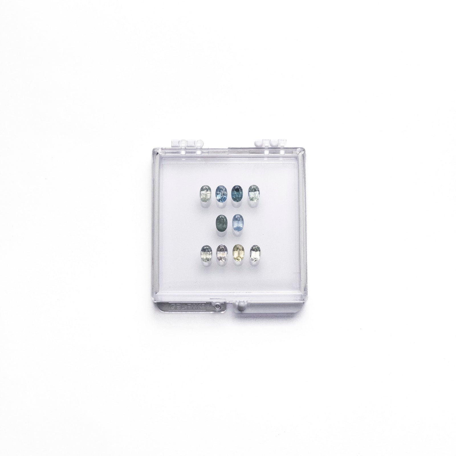 OFFLINE PARCEL 5.82cttw 10pc Oval Brilliant Sapphire Parcel 26156-06