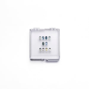 OFFLINE PARCEL 5.82cttw 10pc Oval Brilliant Sapphire Parcel 26156-06