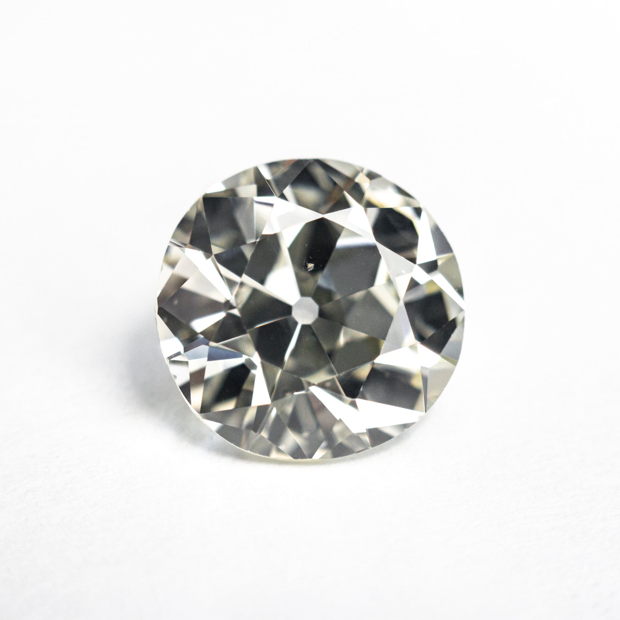 3.04ct 9.40x9.15x5.57mm GIA SI1 O-P Antique Old European Cut 26166-01
