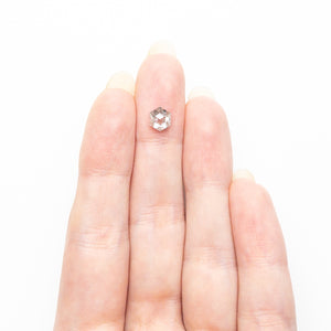 1.03ct 6.53x5.59x3.71mm Hexagon Step Cut 🇨🇦 26216-01