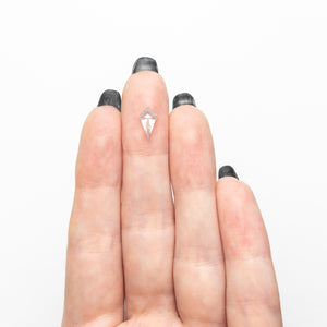 0.67ct 9.20x5.36x2.50mm Kite Rosecut 26294-04