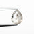 1.66ct 9.03x7.18x2.74mm Pear Rosecut 26294-10