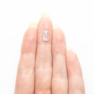 1.07ct 9.01x5.01x2.11mm Cut Corner Rectangle Rosecut 26294-20