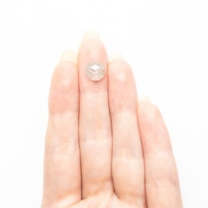 2.07ct 8.57x8.51x3.43mm Round Rosecut 26294-22