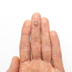 1.72ct 8.24x8.21x3.53mm Shield Rosecut 26296-06