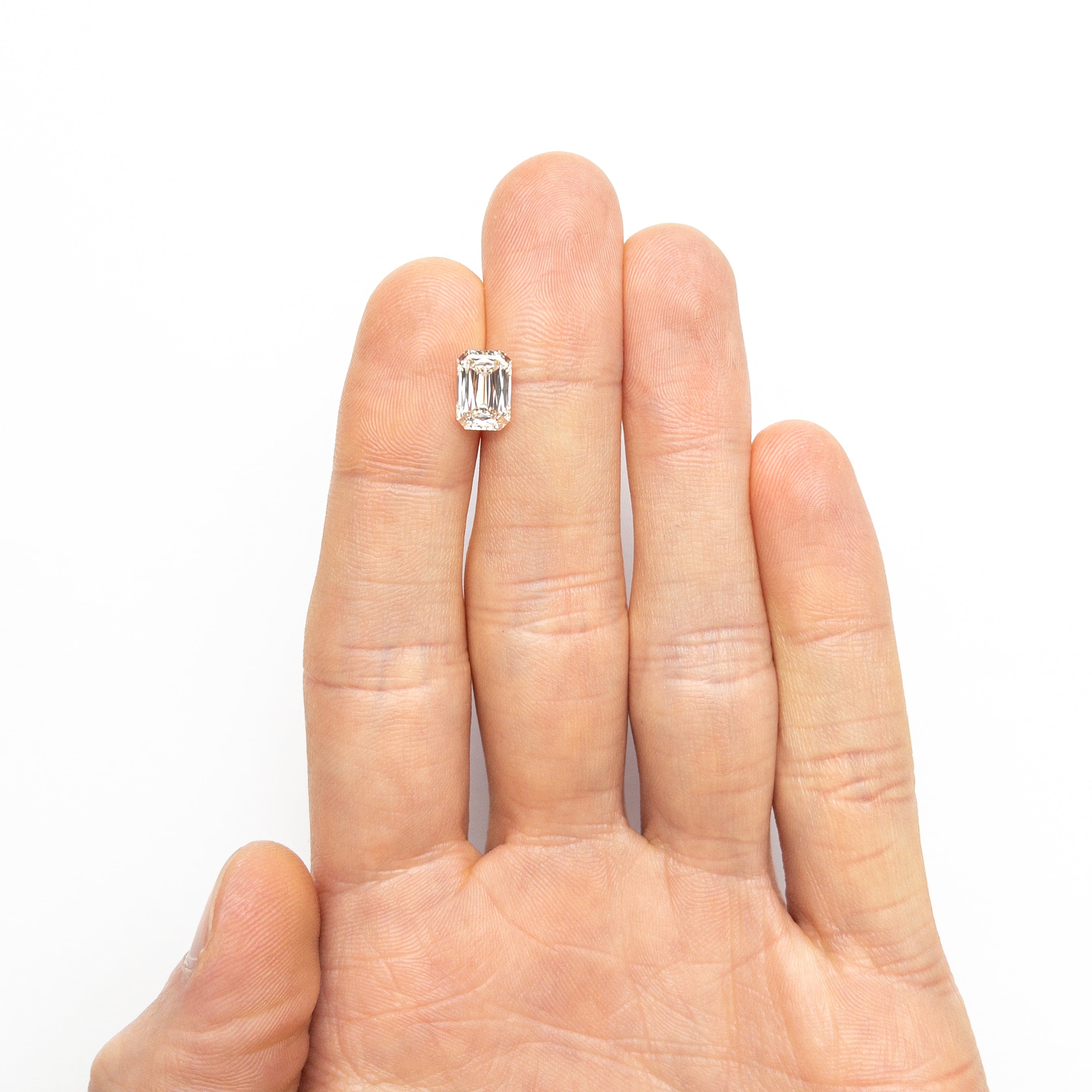 2.13ct 9.15x6.26x3.94mm GIA SI1 L Cut Corner Rectangle Brilliant 26313-01