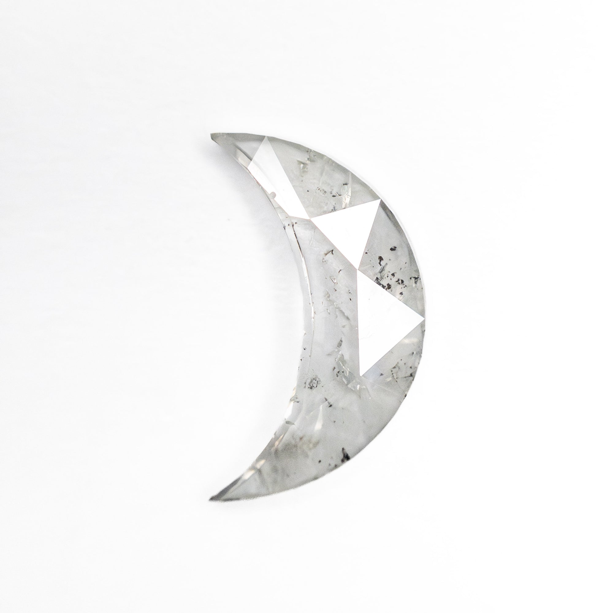 0.57ct 10.05x5.86x1.53mm Crescent Moon Rosecut 🇨🇦 26315-01