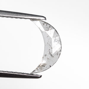 0.57ct 10.05x5.86x1.53mm Crescent Moon Rosecut 🇨🇦 26315-01