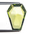 2.85ct 12.76x9.51x2.42mm Coffin Rosecut Sapphire 26327-10