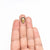 2.85ct 12.76x9.51x2.42mm Coffin Rosecut Sapphire 26327-10